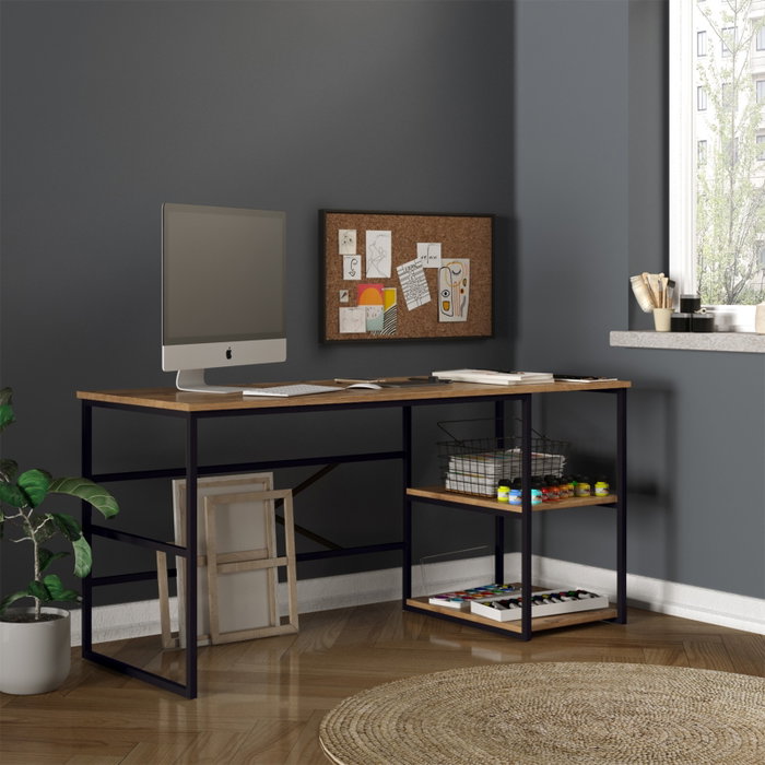 Hanah Home Vg28-A Mesa de Estudio Pino Atlántico